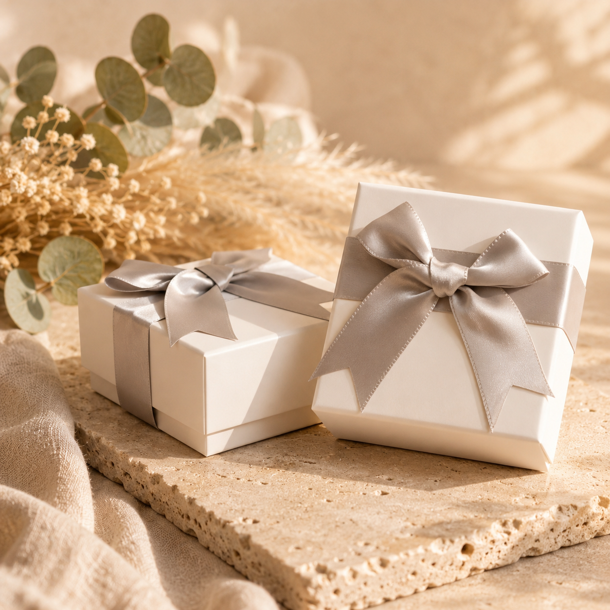 Presentask med sidenband