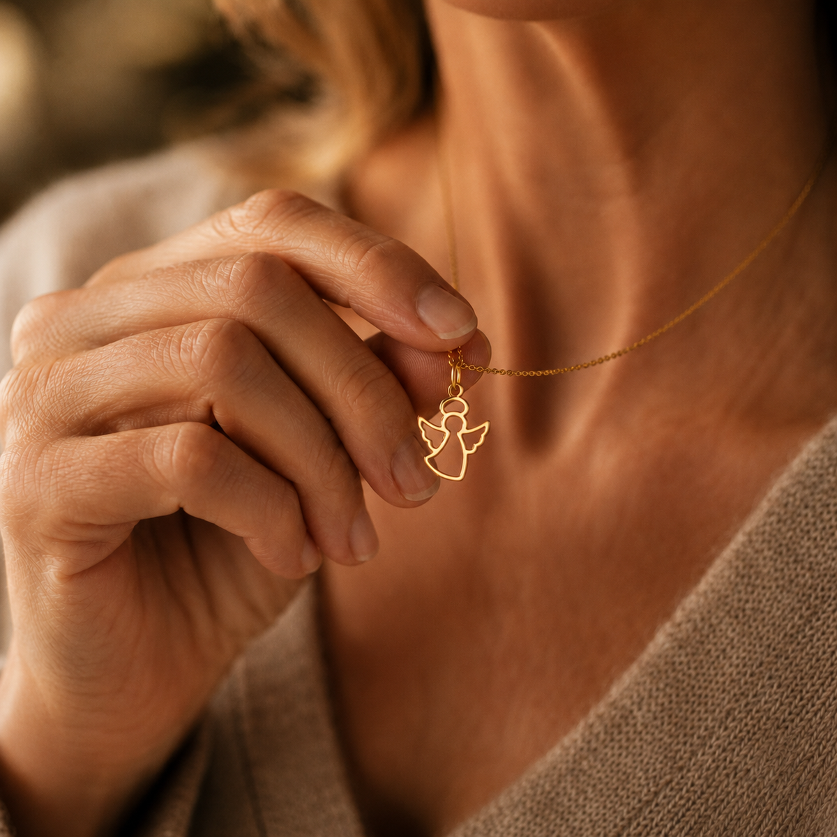 Evig Skyddsängel – Halsband med betydelse