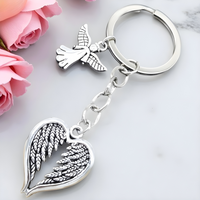 Änglavingar Nyckelring