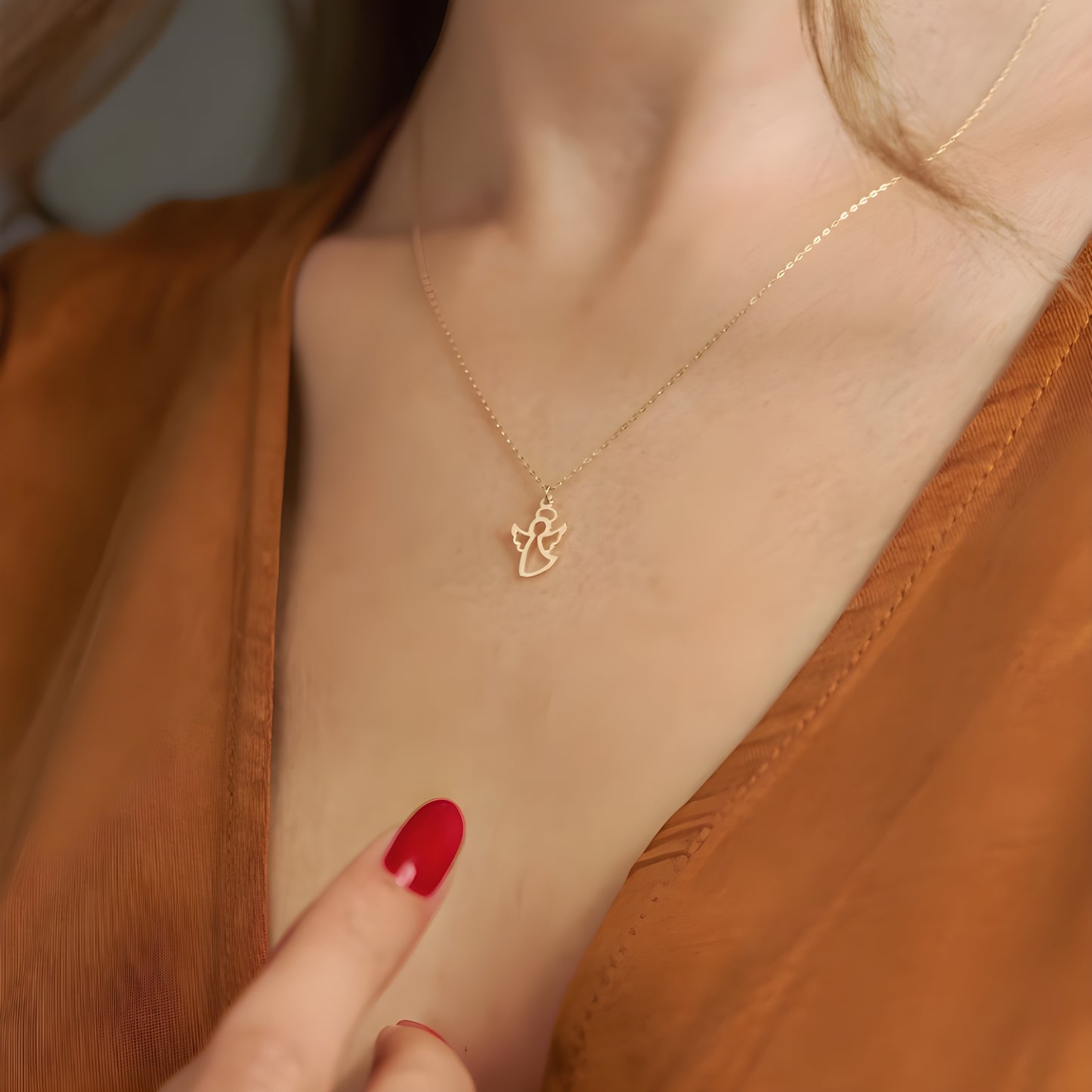 Evig Skyddsängel Halsband