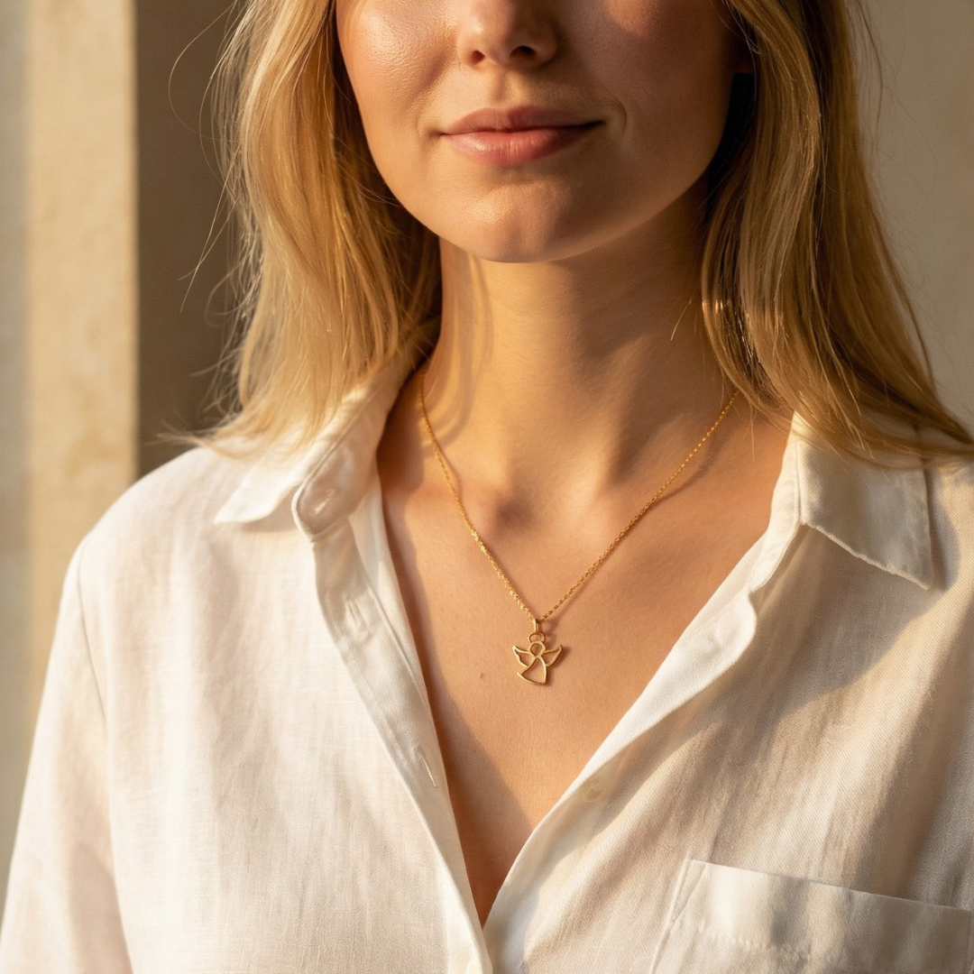 Evig Skyddsängel Halsband