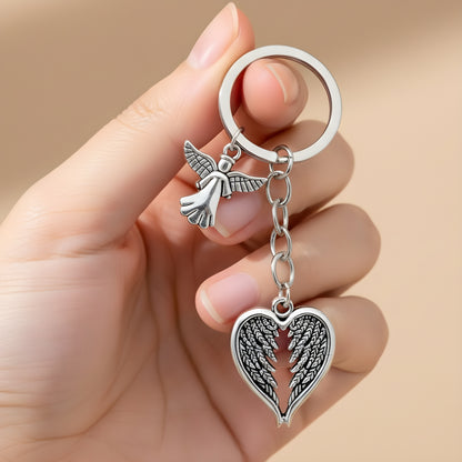 Änglavingar Nyckelring