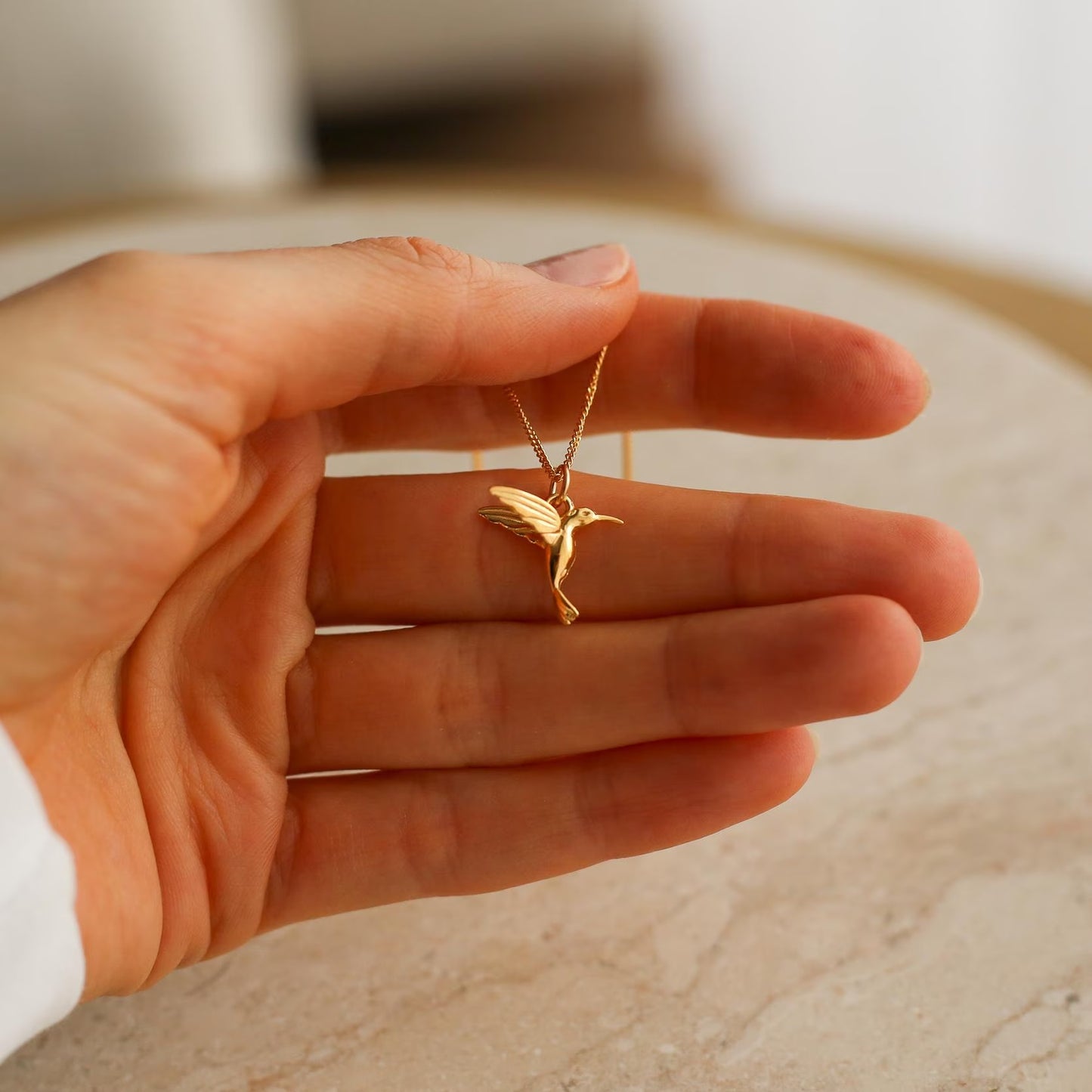 Hoppets Kolibri – Halsband för styrka & hopp