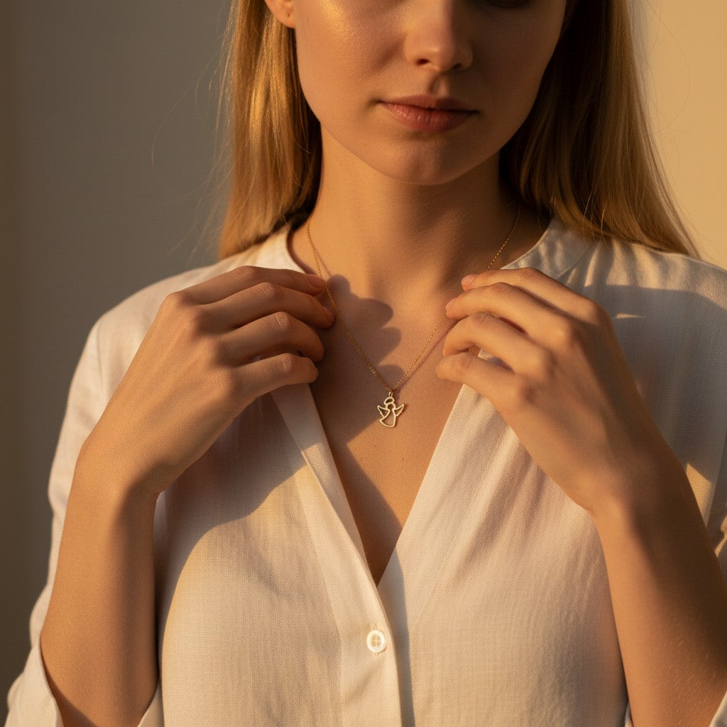 Evig Skyddsängel Halsband